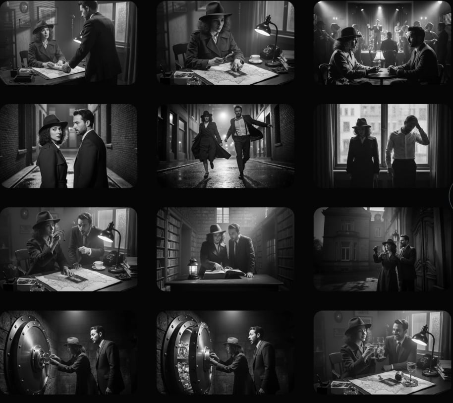 Movie Storyboard - Output 1