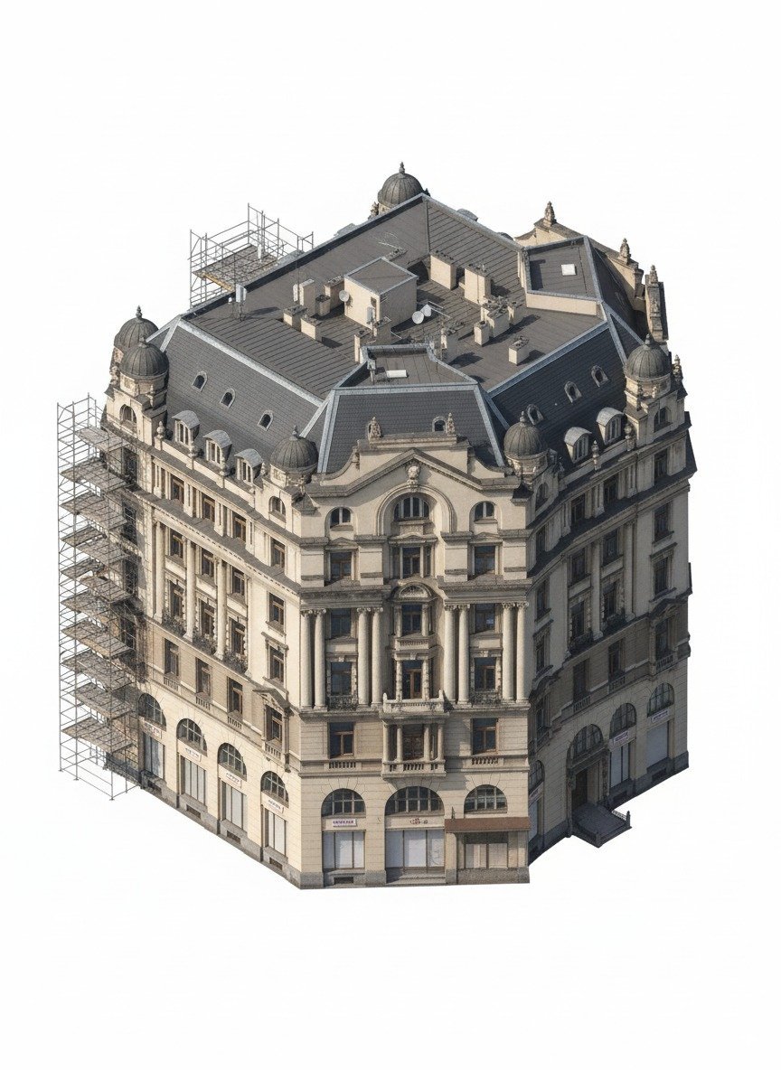Extract 3D Buildings/Make Isometric Models - Output 1